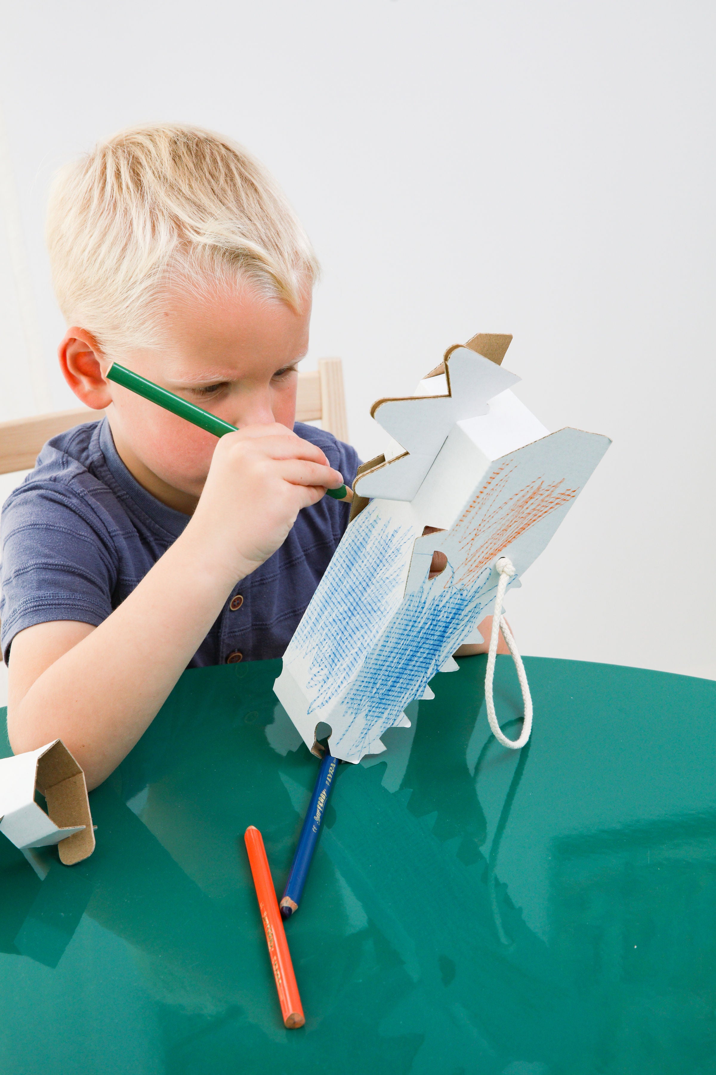 Dinosaur costume cardboard