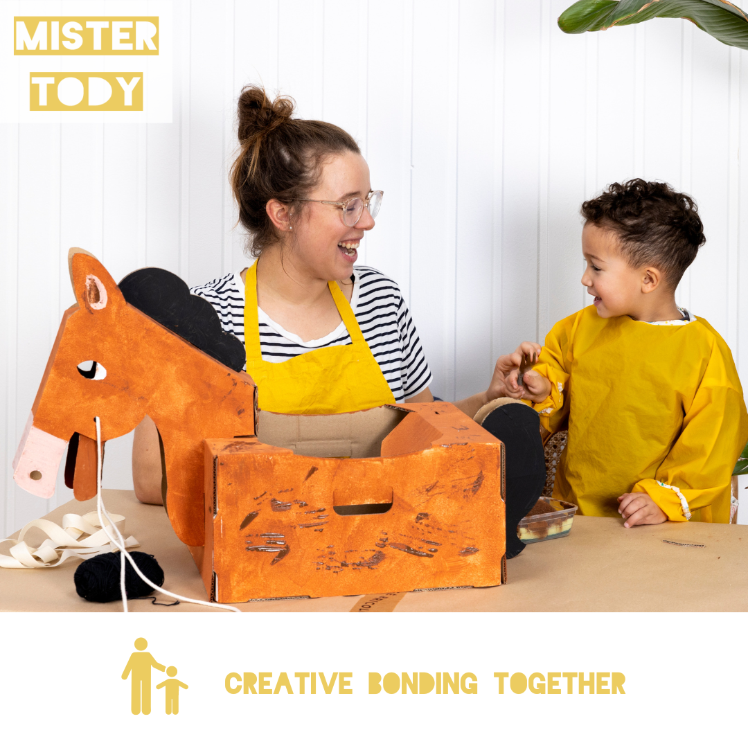Horse cool costume cardboard
