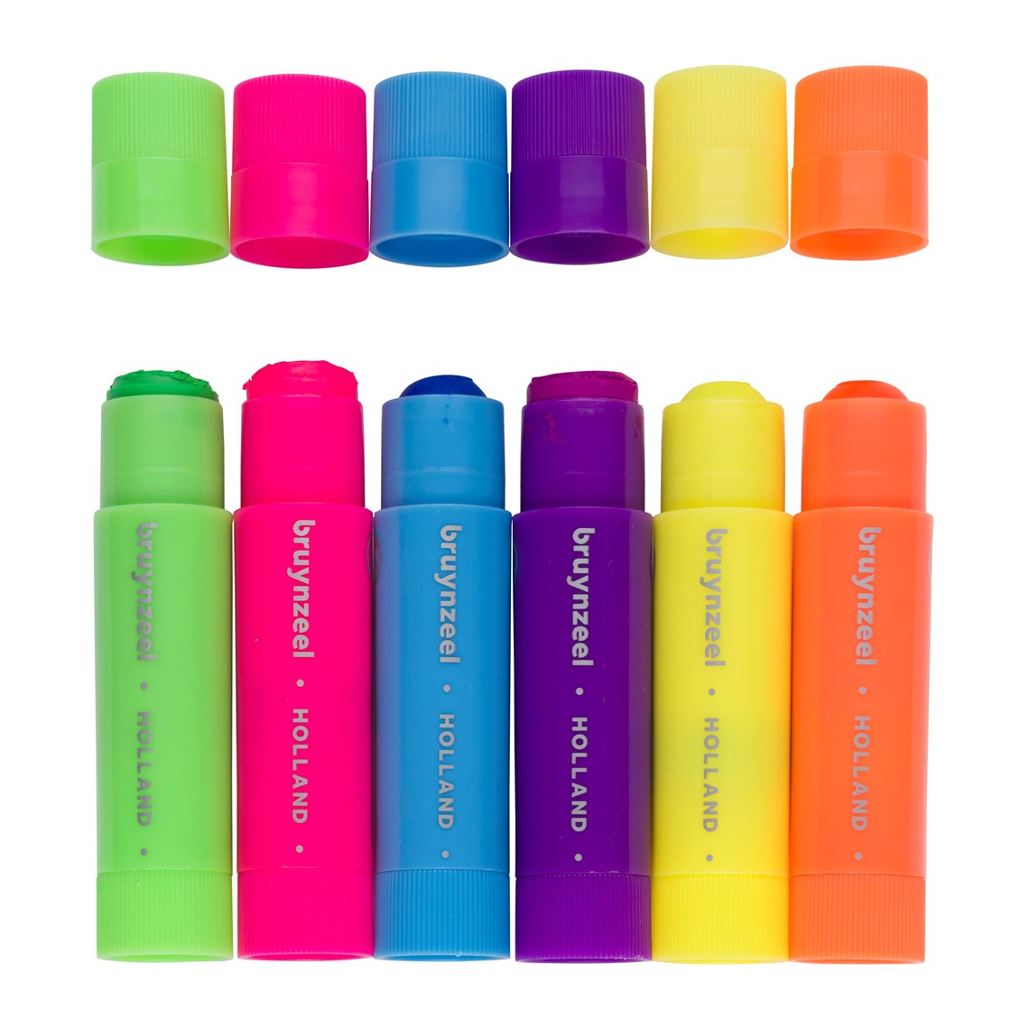 Poster paint stick Neon set of 6 colours