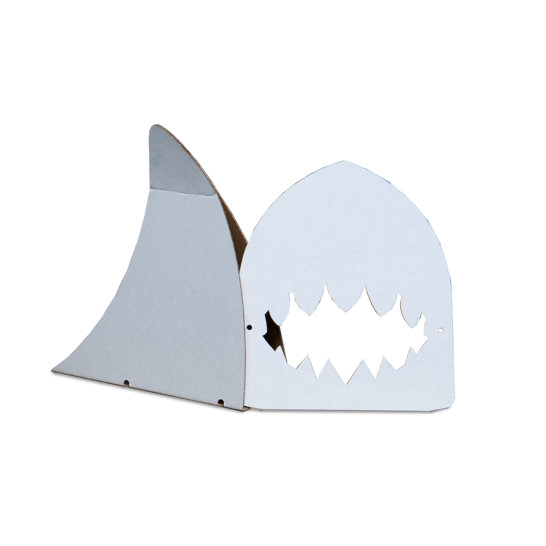 Shark cardboard dress-up