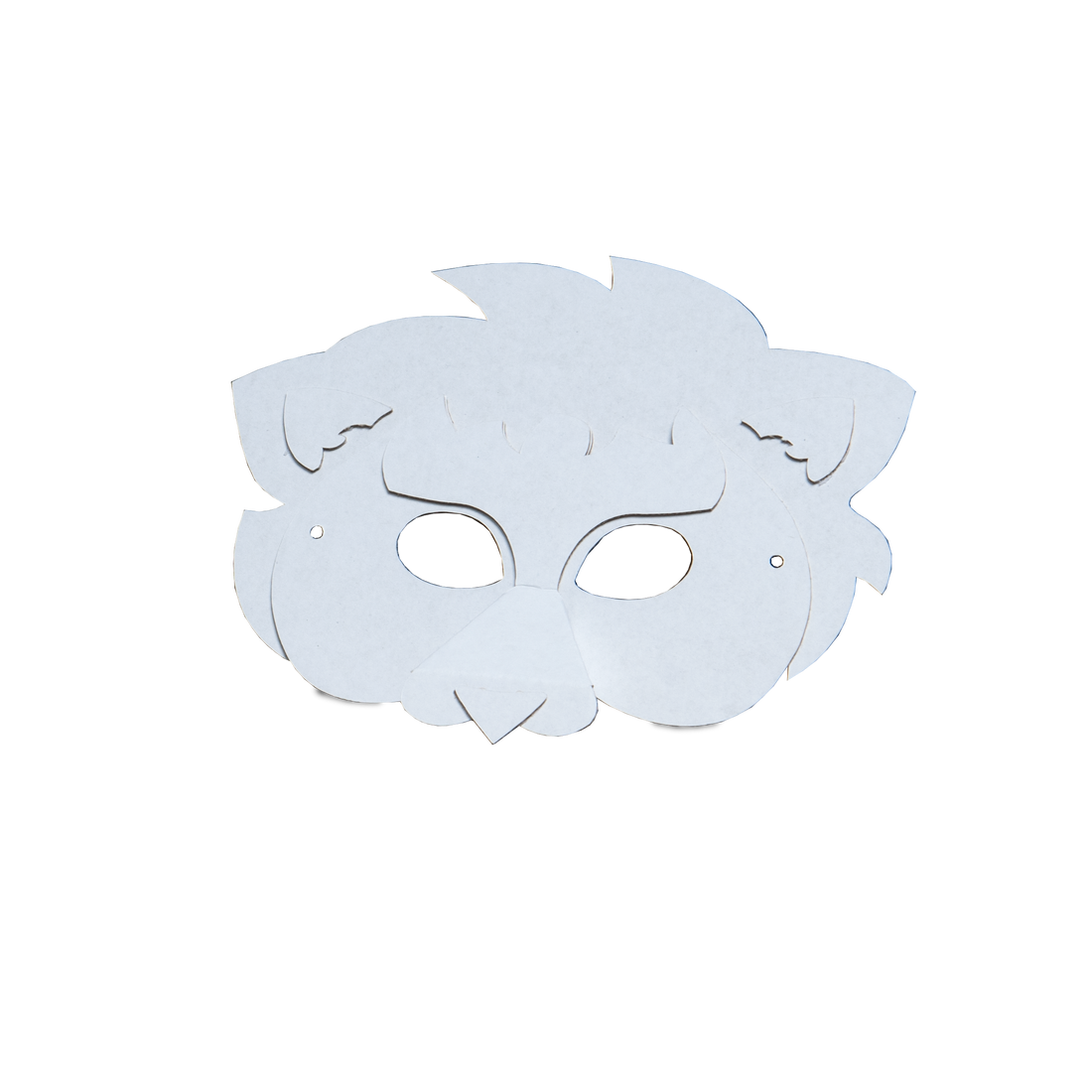 Lion mask cardboard