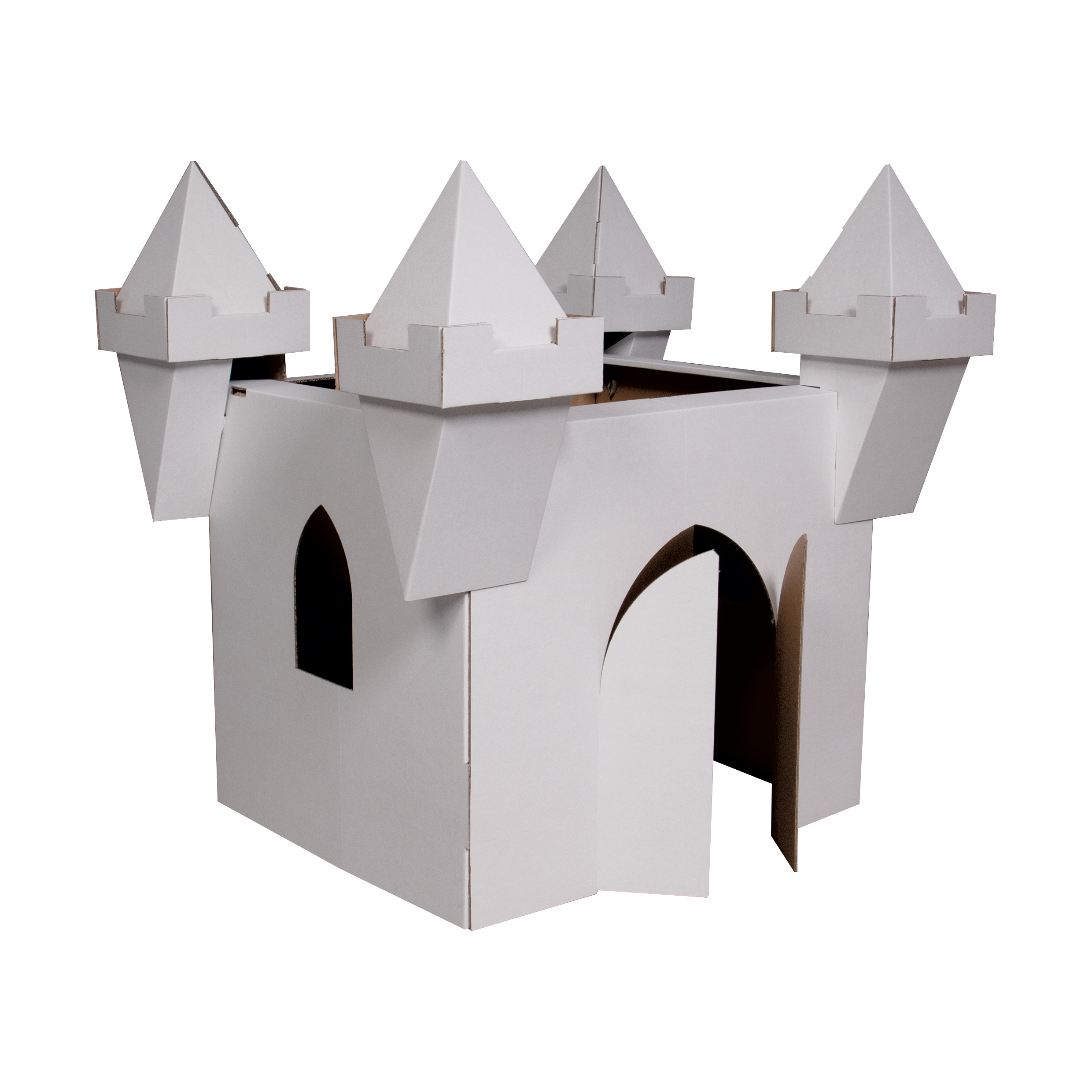 Castle princess playhouse cardboard