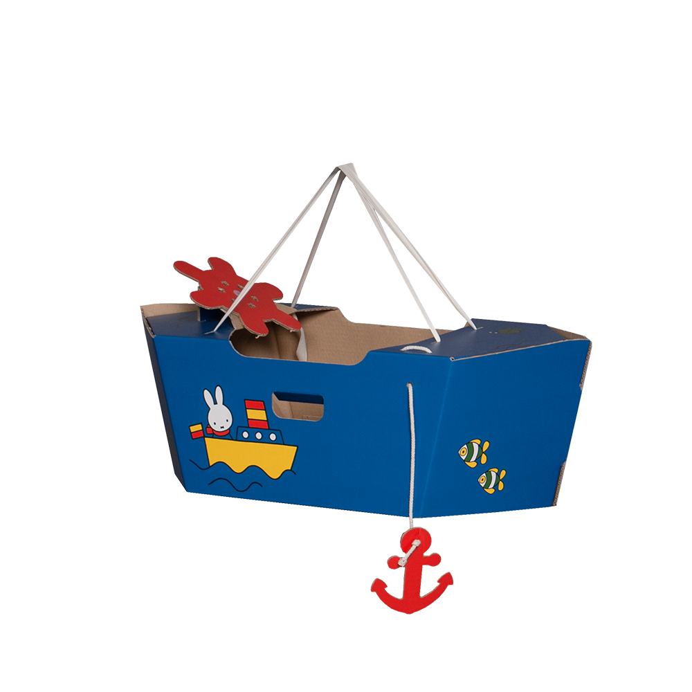 Boat Miffy cardboard