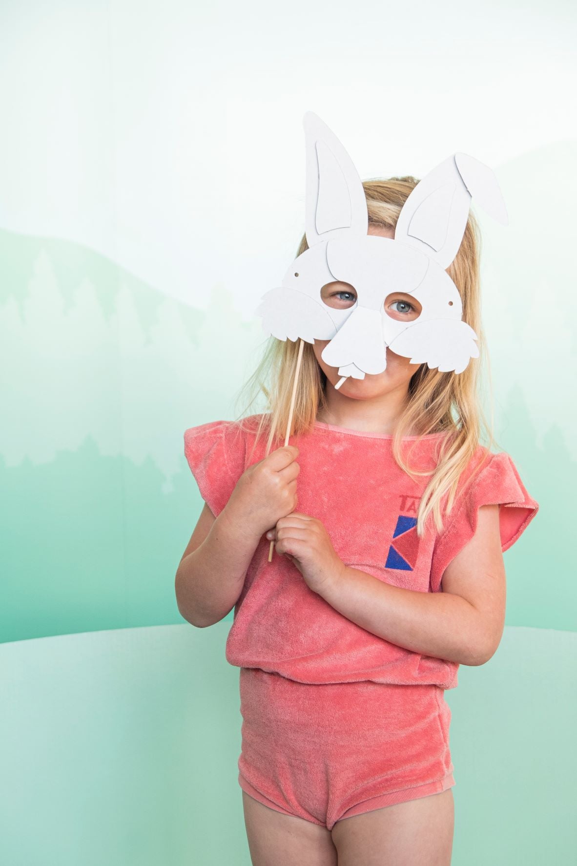Bunny mask cardboard