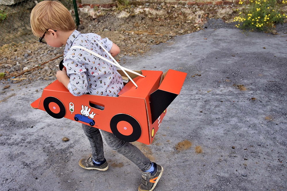 Car Miffy cardboard