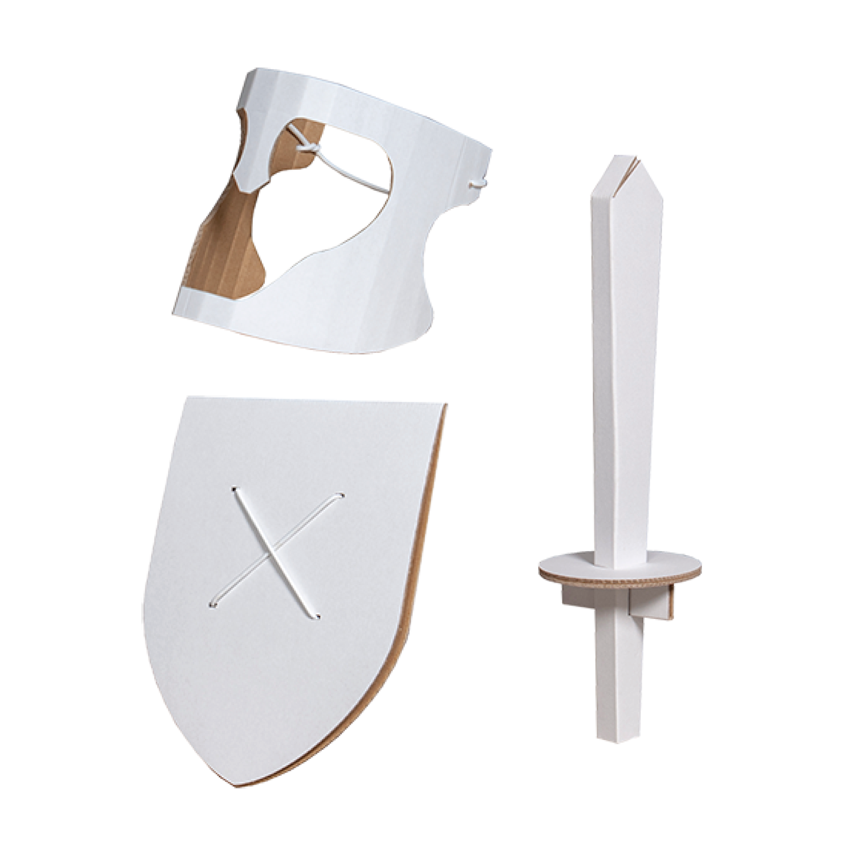 Knight costume XL cardboard