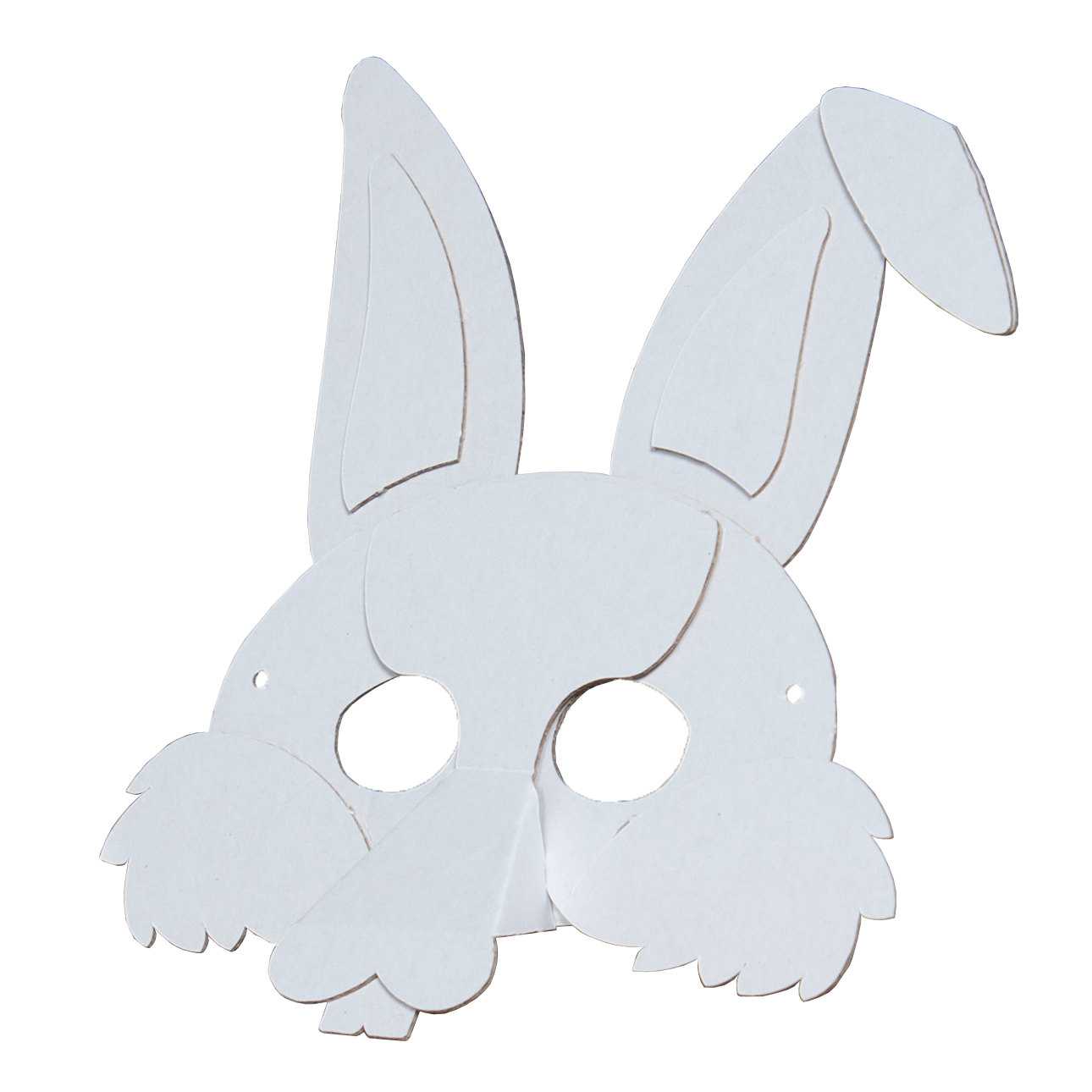 Bunny mask cardboard