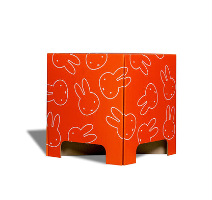 Miffy stool red cardboard
