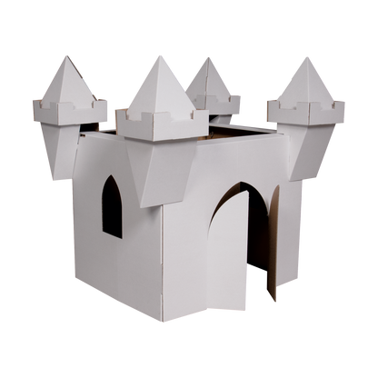 Castle princess playhouse cardboard