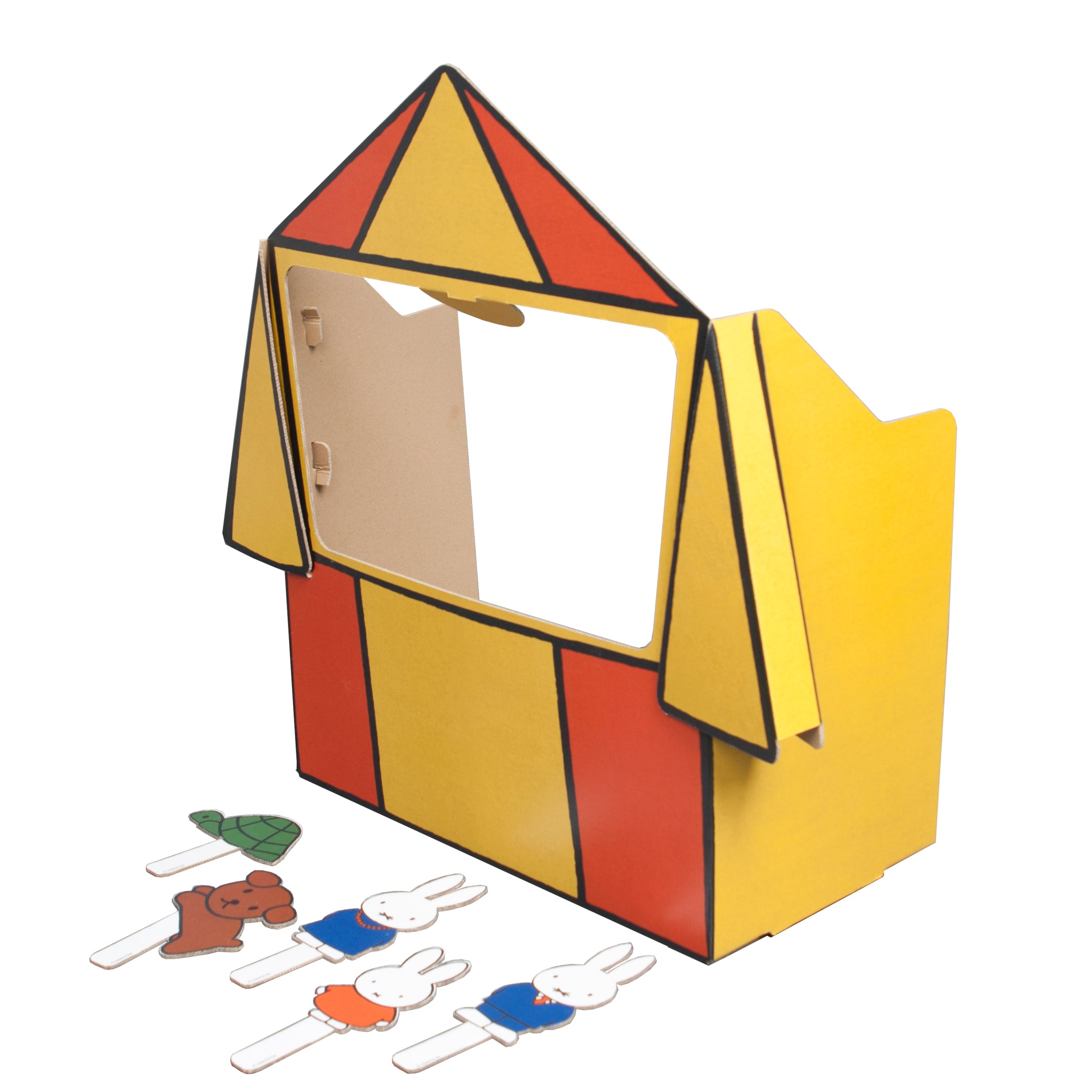 Puppet theater Miffy large cardboard