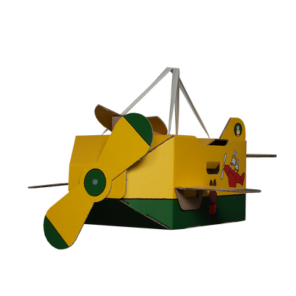 Plane Miffy cardboard